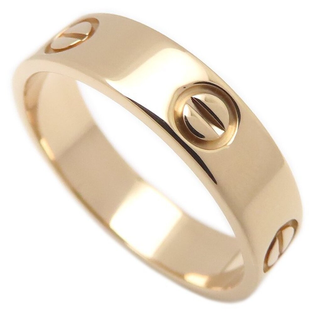 CARTIER Love Ring, size #62, 18KPG, Men's, 295904